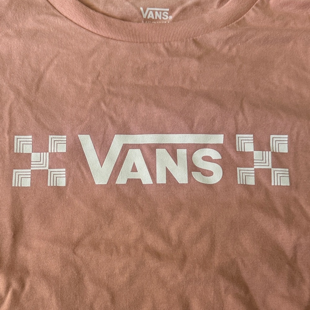 Vans Pink Graphic Short Sleeve Tee